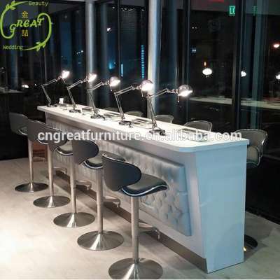 2019 wholesale price luxury beauty salon nail bar for sale