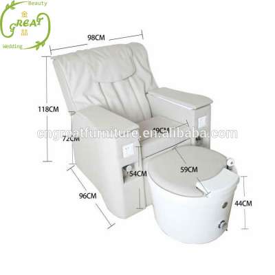 2019 Wholesale luxury equipment wood beauty spa manicure salon double pedicure chair/pedicure station/pedicure bench