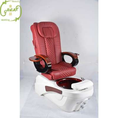 Great foshan factory multi functional foot spa pedicure chair luxury pedicure bowl