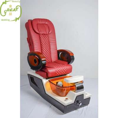 Great Foshan Factory top quality pedicure chair spa pedicure bowls with drain pump